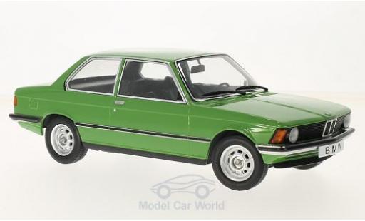 Diecast model cars Bmw 318 coupe i (E21) green 1975 1/18 KK Scale