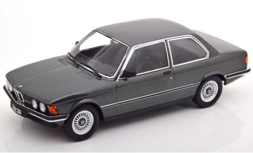 Diecast model cars Bmw 323 coupe i (E21) metallic anthracite 1975 1/18 KK Scale
