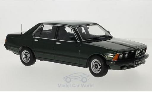 Diecast model cars Bmw 733 berline i (E23) metallic green 1977 T&Atilde;&frac14;ren and Hauben sind nicht zu &Atilde;&para;ffnen 1/18 KK Scale
