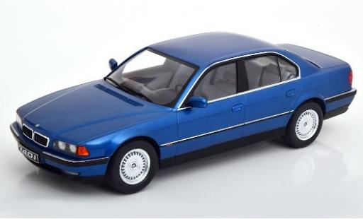 Diecast model cars Bmw 740 E38 i () metallic blue 1994 1/18 KK Scale