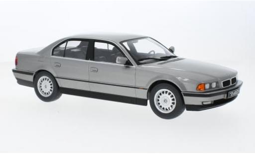 Diecast model cars Bmw 740 E38 i () metallise grey 1994 1/18 KK Scale