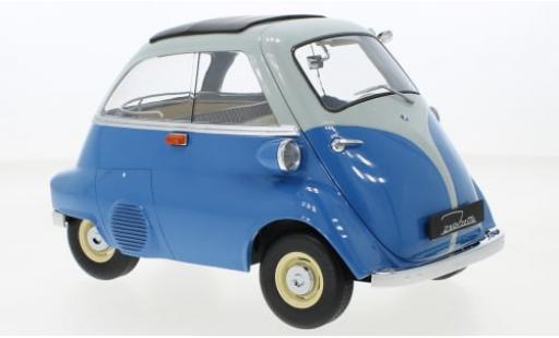 Diecast model cars Bmw Isetta citadine blue/grey 1959 1/12 KK Scale