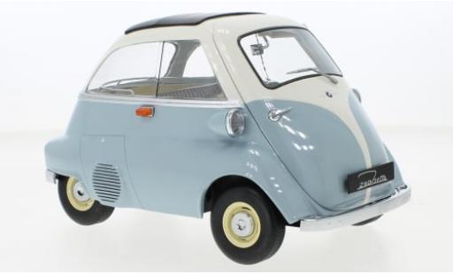 Diecast model cars Bmw Isetta citadine blue/white 1959 1/12 KK Scale