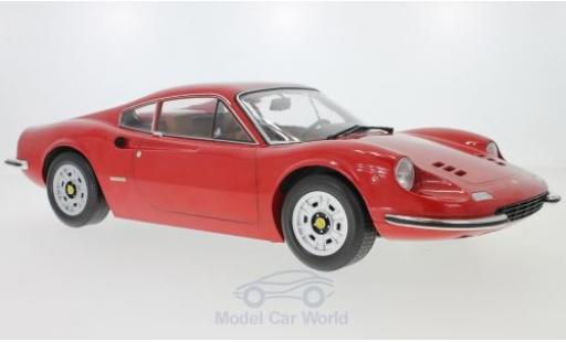 Diecast model cars Ferrari Dino GT Dino red 1973 1/12 KK Scale