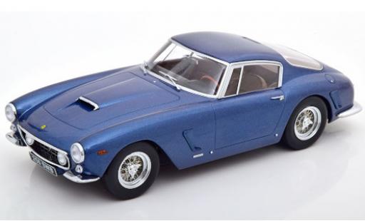 Diecast model cars Ferrari 250 SWB GT Passo Corto metallic blue 1960 1/18 KK Scale