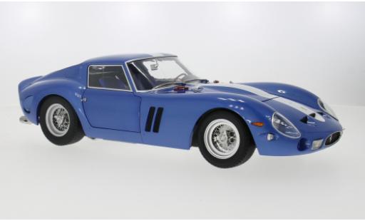 Diecast model cars Ferrari 250 GTO blue/white 1962 1/12 KK Scale