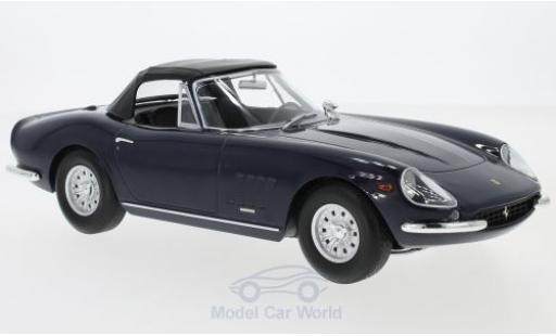 Diecast model cars Ferrari 275 GTB/4 NART Spyder blue Softtop liegt ein 1/18 KK Scale