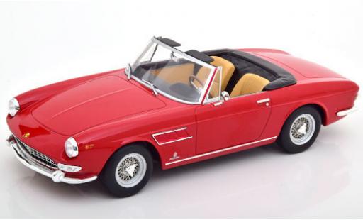 Diecast model cars Ferrari 275 GTS Pininfarina Spyder red 1964 Softtop liegt bei Interieurfarbe: Beige 1/18 KK Scale