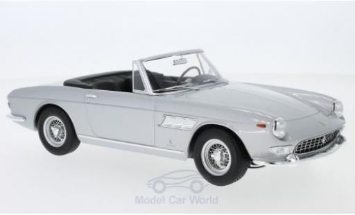 Diecast model cars Ferrari 275 GTS Pininfarina Spyder grey 1964 with abnehmbarem Softtop 1/18 KK Scale