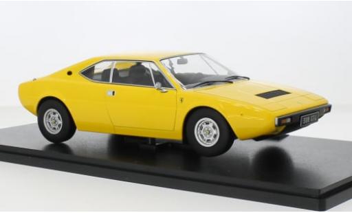 Diecast model cars Ferrari 308 GT4 yellow 1974 1/18 KK Scale