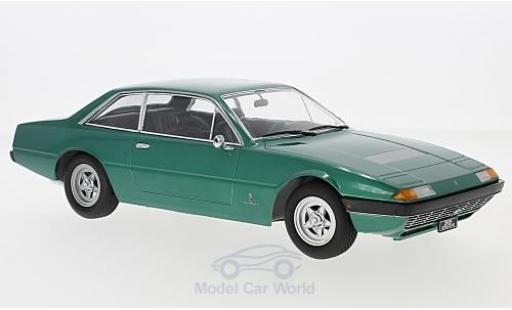 Diecast model cars Ferrari 365 GT4 2+2 metallic green 1972 1/18 KK Scale