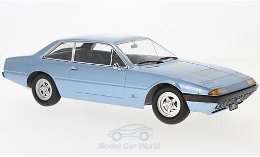 Diecast model cars Ferrari 365 GT4 2+2 metallic blue 1972 1/18 KK Scale