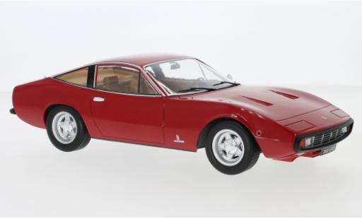 Diecast model cars Ferrari 365 GTC 4 red 1971 Interieur: brown 1/18 KK Scale