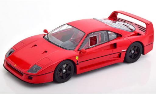 Diecast model cars Ferrari F40 Lightweight red 1990 1/18 KK Scale