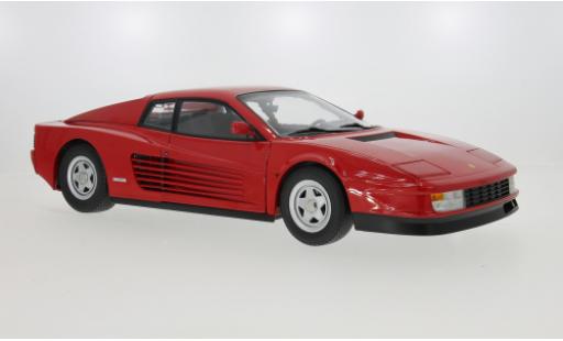 Diecast model cars Ferrari Testarossa Coupe red 1986 1/12 KK Scale