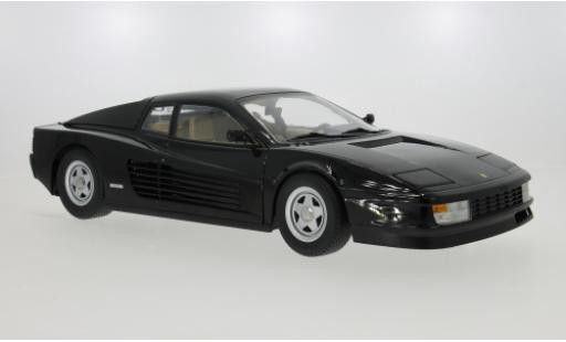 Diecast model cars Ferrari Testarossa Coupe black 1986 1/12 KK Scale