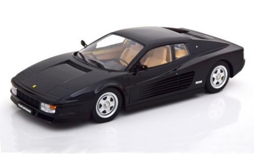 Diecast model cars Ferrari Testarossa Coupe black 1986 1/18 KK Scale