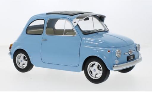 Diecast model cars Fiat 500 F Custom blue 1968 1/12 KK Scale