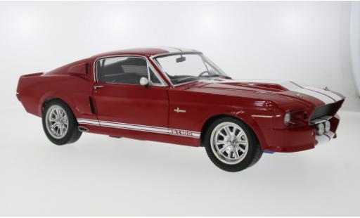 Diecast model cars Ford Mustang Shelby GT500 Ford Mustang 500 red/white 1967 1/12 KK Scale