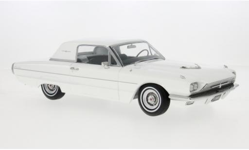Diecast model cars Ford Thunderbird Flair Bird Coupe white 1966 1/18 KK Scale