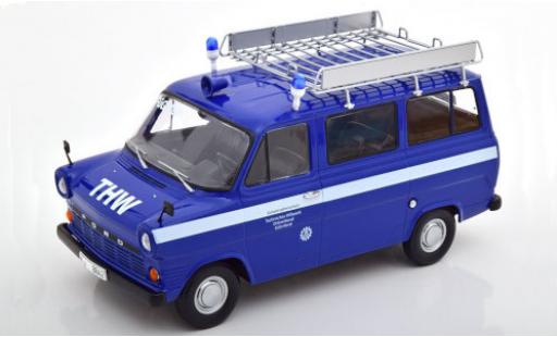 Diecast model cars Ford Transit Bus MK 1 THW K&Atilde;&para;ln 1965 with roofgep&Atilde;&curren;cktr&Atilde;&curren;ger 1/18 KK Scale