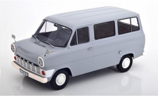 Diecast model cars Ford Transit Mk1 Bus grey 1965 1/18 KK Scale