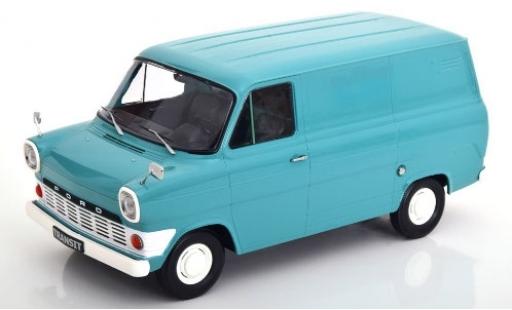 Diecast model cars Ford Transit Mk1 van turquoise 1965 1/18 KK Scale
