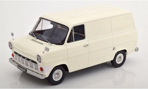 Diecast model cars Ford Transit Mk1 van white 1965 1/18 KK Scale
