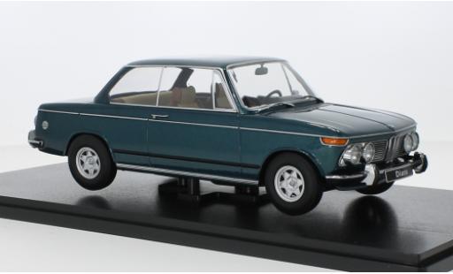 Diecast model cars Bmw 2000 ti Diana metallise turquoise 1970 1/18 KK Scale
