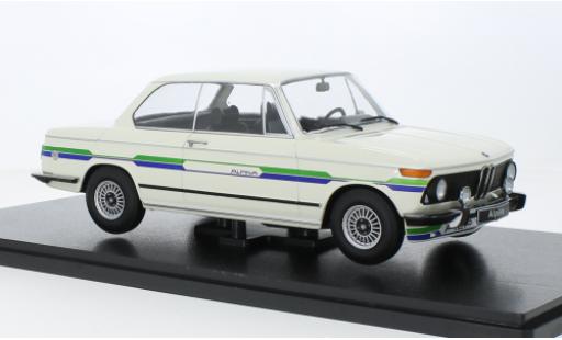 Diecast model cars Bmw 2002 alpina white/D&Atilde;&copy;corer 1974 1/18 KK Scale