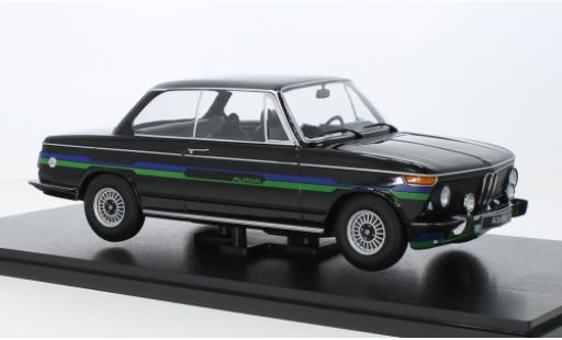 Diecast model cars Bmw 2002 alpina black/D&Atilde;&copy;corer 1974 1/18 KK Scale