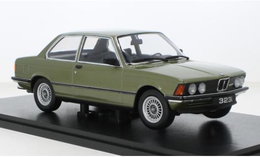 Diecast model cars Bmw 323 coupe i (E21) metallise green 1978 1/18 KK Scale