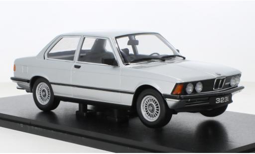 Diecast model cars Bmw 323 coupe i (E21) grey 1978 1/18 KK Scale