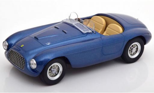 Diecast model cars Ferrari 166 MM Barchetta metallise blue RHD 1949 1/18 KK Scale