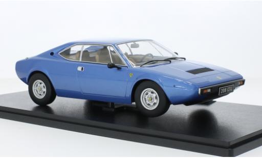 Diecast model cars Ferrari 208 GT4 metallise blue 1975 1/18 KK Scale