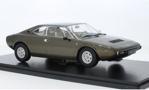 Diecast model cars Ferrari 208 GT4 metallise brun 1975 1/18 KK Scale