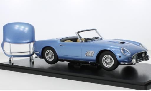 Diecast model cars Ferrari 250 GT California Spyder metallise blue 1960 1/18 KK Scale