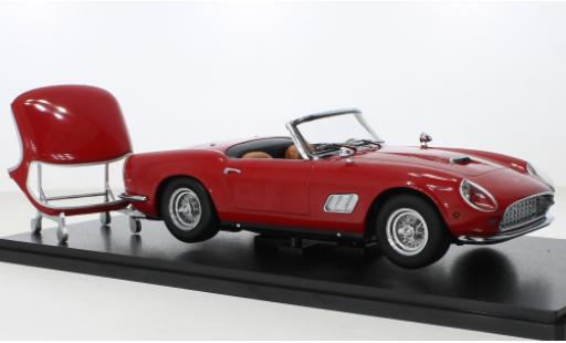 Diecast model cars Ferrari 250 GT California Spyder red 1960 1/18 KK Scale
