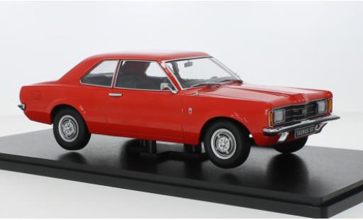 Diecast model cars Ford Taunus TC1 1300 GT () red 1971 1/18 KK Scale