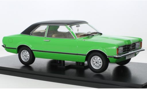Diecast model cars Ford Taunus TC1 GXL () la chaux/black 1971 1/18 KK Scale
