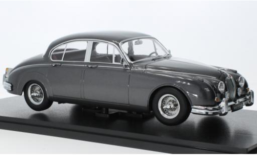Diecast model cars Jaguar MK Base II 3.8 metallise grey 1959 1/18 KK Scale