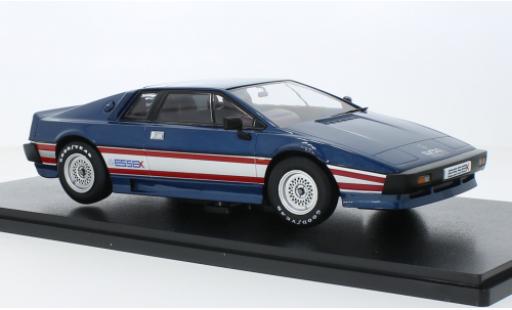 Diecast model cars Lotus Esprit Base Turbo metallise blue/d RHD 1981 1/18 KK Scale