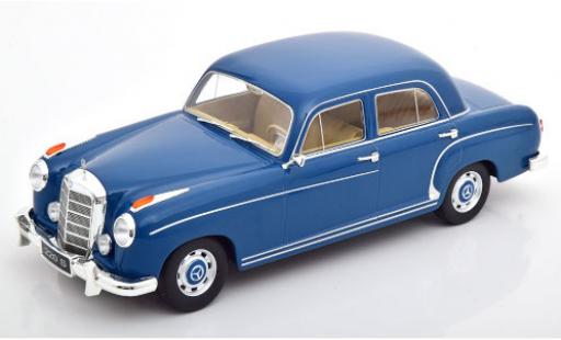Diecast model cars Mercedes 220 Base S Limousine (W180 II) blue 1956 1/18 KK Scale