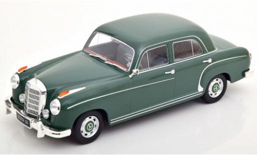 Diecast model cars Mercedes 220 Base S Limousine (W180 II) green 1956 1/18 KK Scale