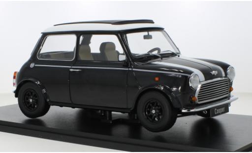 Diecast model cars Mini Cooper Base metallise black/white 1/12 KK Scale