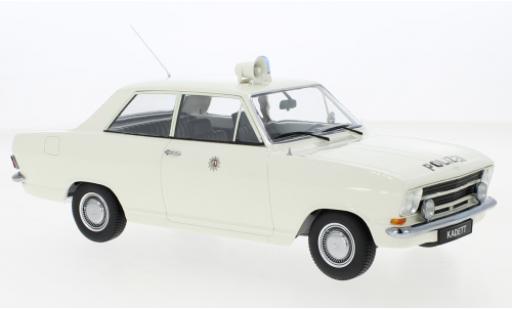 Diecast model cars Opel Kadett B 1.2 B Police 1972 1/18 KK Scale