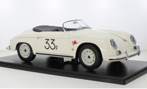 Diecast model cars Porsche 356 A A A Speedster white No.33 James 1955 1/12 KK Scale