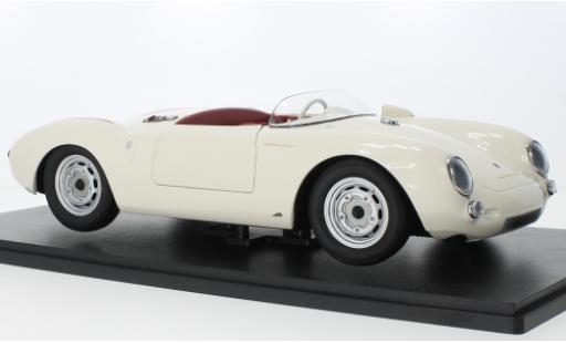 Diecast model cars Porsche 550 1953 A Spyder white/red 1/12 KK Scale