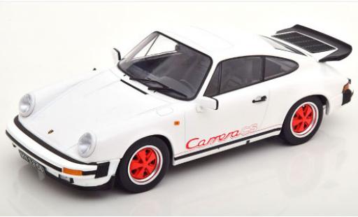 Diecast model cars Porsche 911 Carrera KK-Scale 911 3.2 Clubsport white/red 1989 1/18 KK Scale