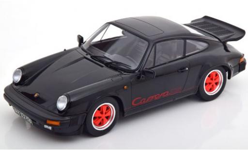 Diecast model cars Porsche 911 Carrera KK-Scale 911 3.2 Clubsport black/red 1989 1/18 KK Scale